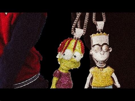 gucci bart simpson chain vs lil yachty